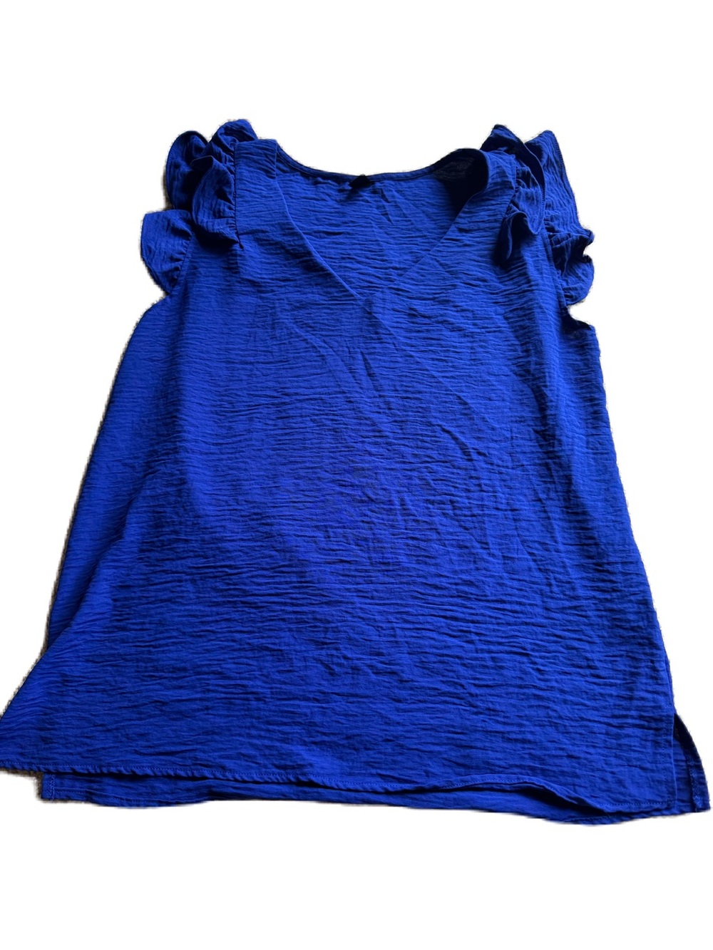 SHEIN Cobalt Blue Crew Neck Top